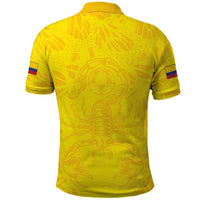 Colombia Rene Higuita Scorpion Kick Polo Shirt Home Retro 1995 Goalkeeper Legend - Wonder Print Shop