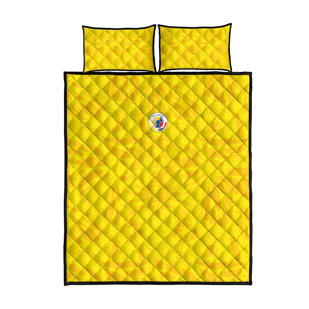 Colombia Rene Higuita Scorpion Kick Quilt Bed Set Home Retro 1995 Goalkeeper Legend - Wonder Print Shop