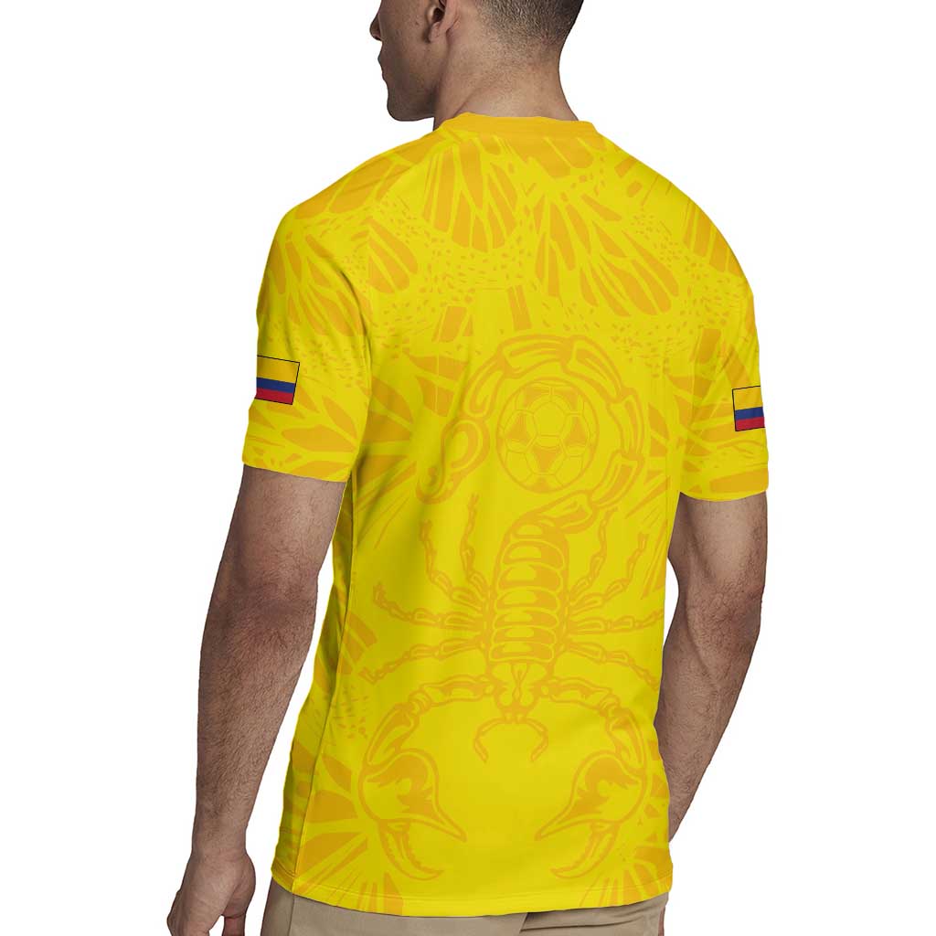 Colombia Rene Higuita Scorpion Kick Rugby Jersey Home Retro 1995 Goalkeeper Legend - Wonder Print Shop