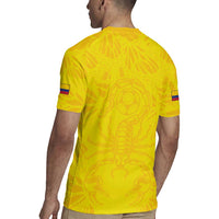 Colombia Rene Higuita Scorpion Kick Rugby Jersey Home Retro 1995 Goalkeeper Legend - Wonder Print Shop