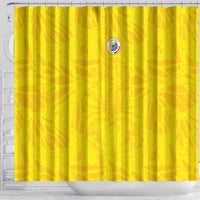 Colombia Rene Higuita Scorpion Kick Shower Curtain Home Retro 1995 Goalkeeper Legend - Wonder Print Shop