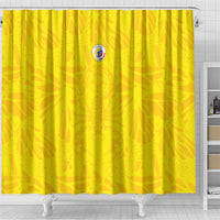 Colombia Rene Higuita Scorpion Kick Shower Curtain Home Retro 1995 Goalkeeper Legend - Wonder Print Shop