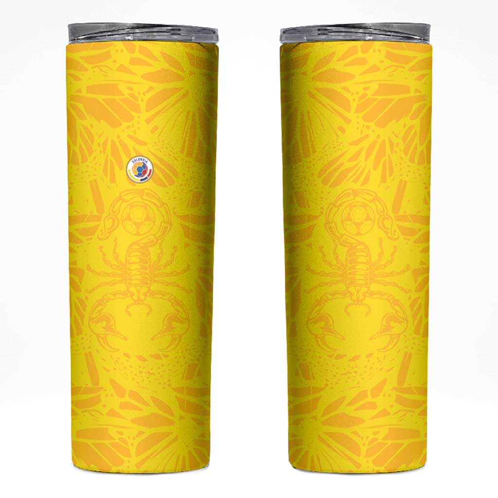 Colombia Rene Higuita Scorpion Kick Skinny Tumbler Home Retro 1995 Goalkeeper Legend - Wonder Print Shop