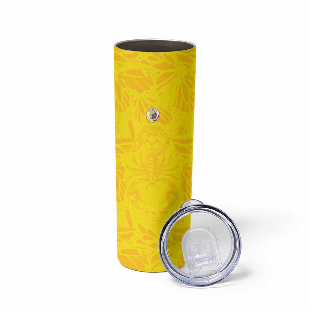 Colombia Rene Higuita Scorpion Kick Skinny Tumbler Home Retro 1995 Goalkeeper Legend - Wonder Print Shop