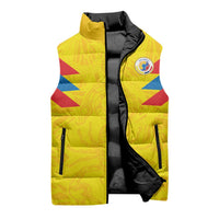 Colombia Rene Higuita Scorpion Kick Sleeveless Puffer Jacket Home Retro 1995 Goalkeeper Legend - Wonder Print Shop