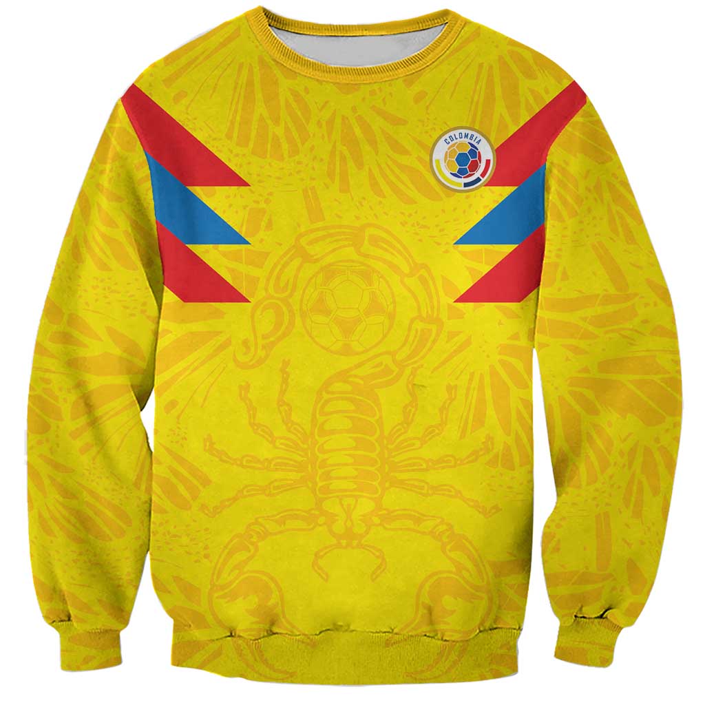 Colombia Rene Higuita Scorpion Kick Sweatshirt Home Retro 1995 Goalkeeper Legend - Wonder Print Shop