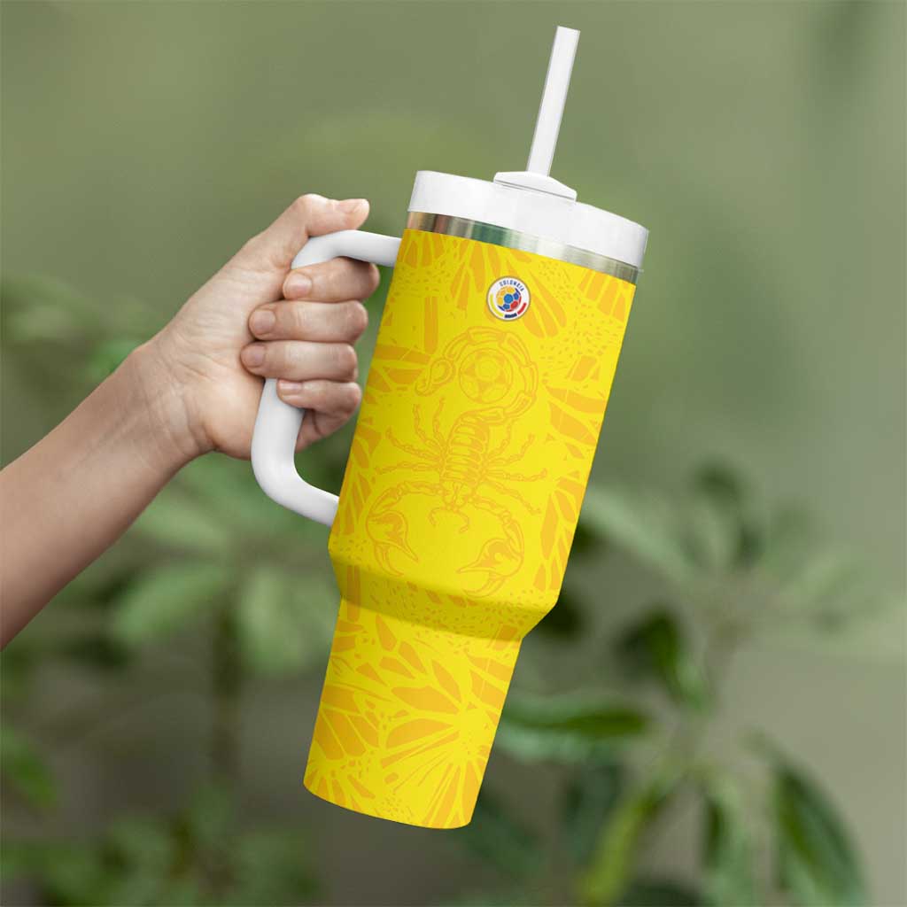 Colombia Rene Higuita Scorpion Kick Tumbler With Handle Home Retro 1995 Goalkeeper Legend - Wonder Print Shop