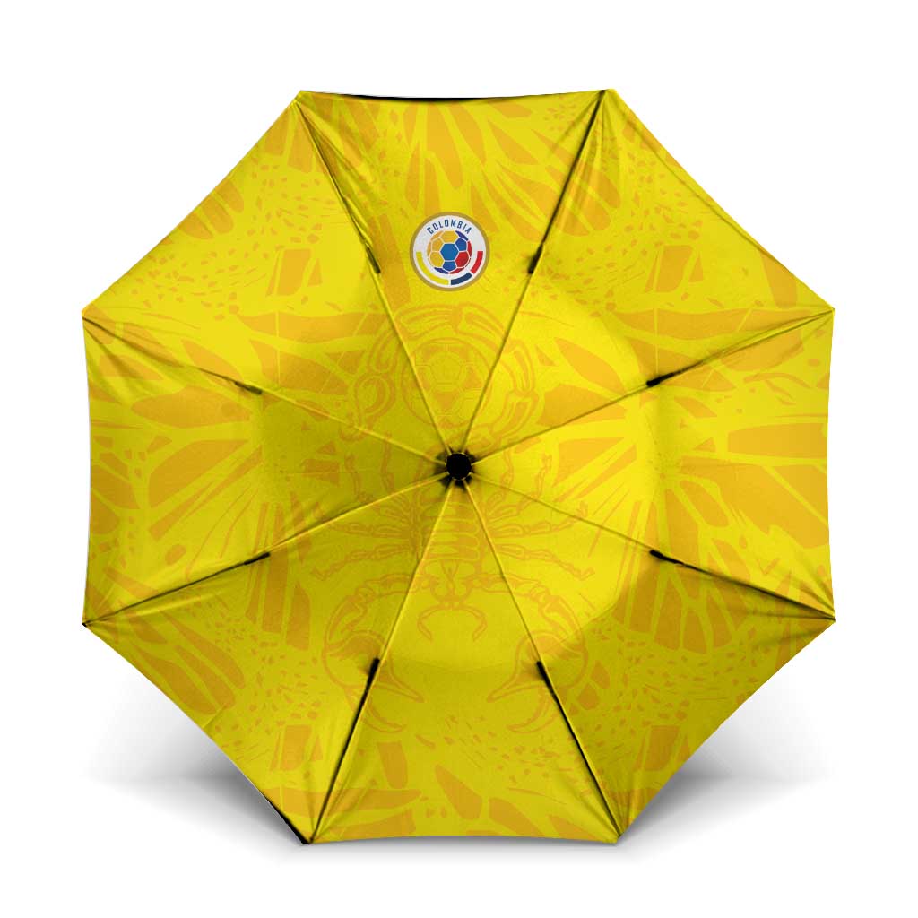 Colombia Rene Higuita Scorpion Kick Umbrella Home Retro 1995 Goalkeeper Legend - Wonder Print Shop
