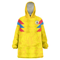 Colombia Rene Higuita Scorpion Kick Wearable Blanket Hoodie Home Retro 1995 Goalkeeper Legend - Wonder Print Shop