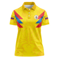 Colombia Rene Higuita Scorpion Kick Women Polo Shirt Home Retro 1995 Goalkeeper Legend - Wonder Print Shop