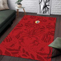 Colombia Rene Higuita Scorpion Kick Area Rug Away Retro 1995 Goalkeeper Legend - Wonder Print Shop