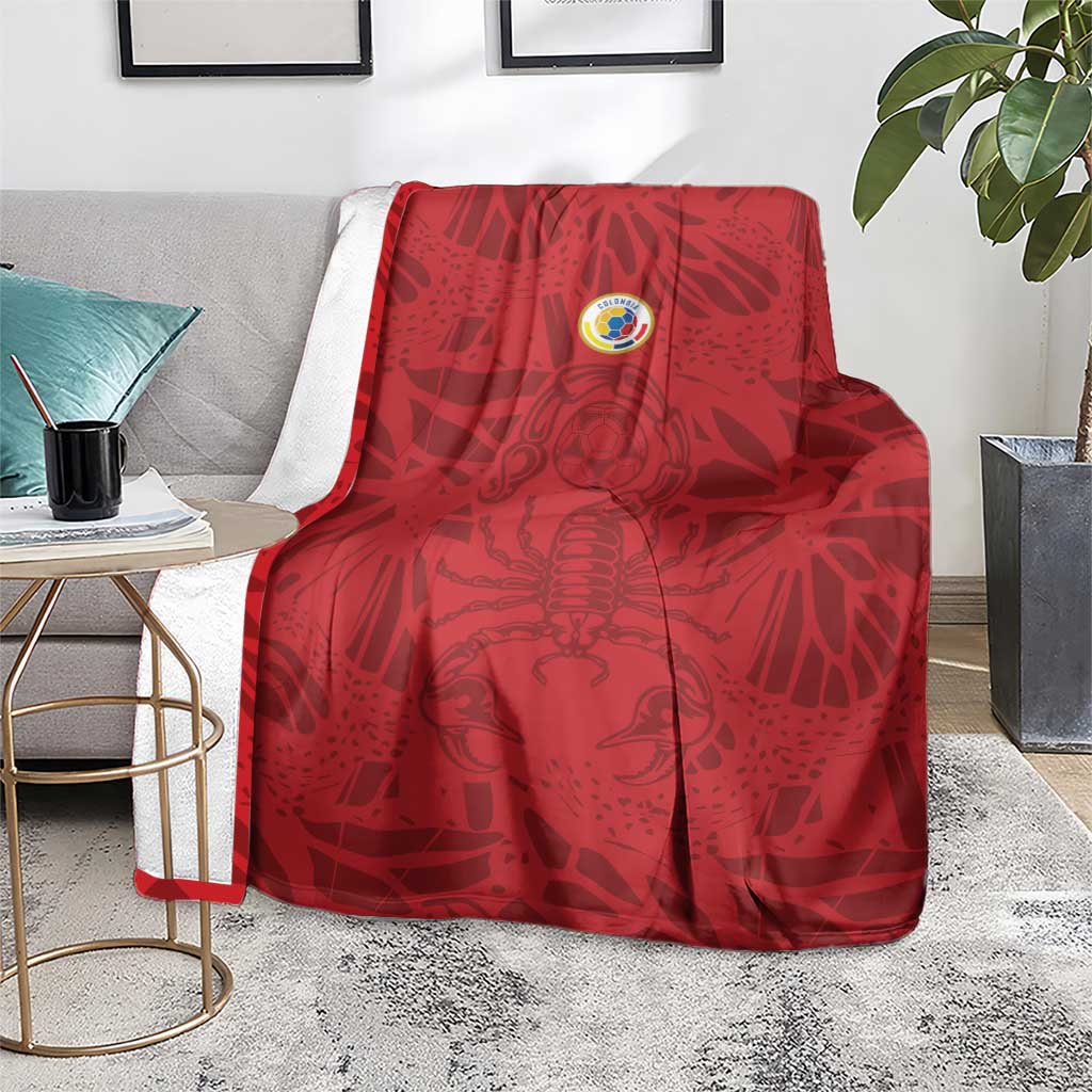 Colombia Rene Higuita Scorpion Kick Blanket Away Retro 1995 Goalkeeper Legend - Wonder Print Shop