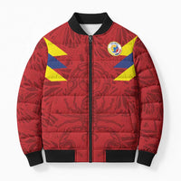 Colombia Rene Higuita Scorpion Kick Bomber Puffer Jacket Away Retro 1995 Goalkeeper Legend - Wonder Print Shop