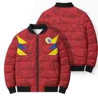 Colombia Rene Higuita Scorpion Kick Bomber Puffer Jacket Away Retro 1995 Goalkeeper Legend - Wonder Print Shop