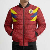 Colombia Rene Higuita Scorpion Kick Bomber Puffer Jacket Away Retro 1995 Goalkeeper Legend - Wonder Print Shop