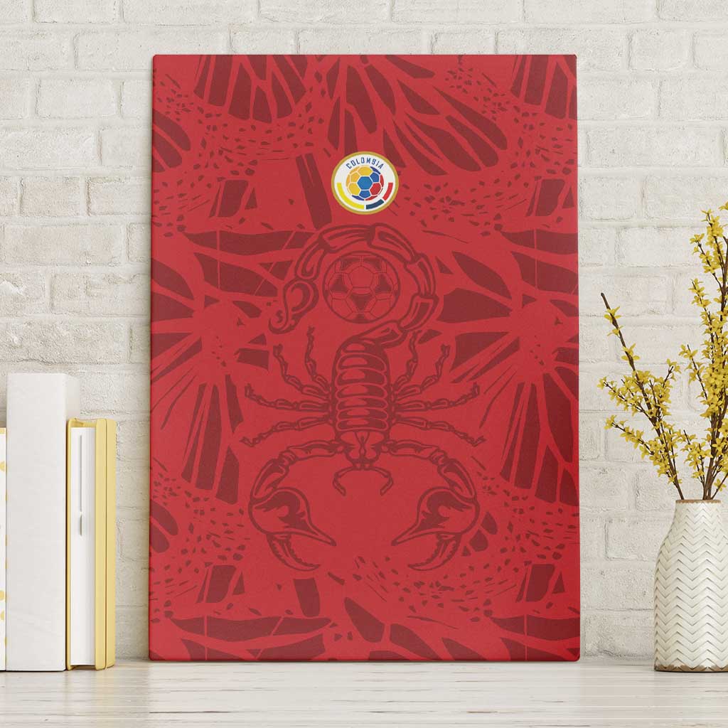 Colombia Rene Higuita Scorpion Kick Canvas Wall Art Away Retro 1995 Goalkeeper Legend - Wonder Print Shop