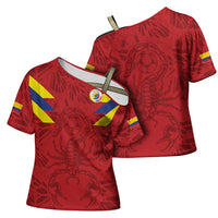 Colombia Rene Higuita Scorpion Kick Cross Shoulder Shirt Away Retro 1995 Goalkeeper Legend - Wonder Print Shop