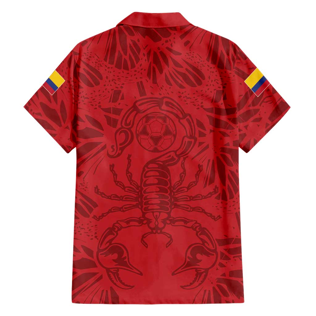Colombia Rene Higuita Scorpion Kick Hawaiian Shirt Away Retro 1995 Goalkeeper Legend - Wonder Print Shop