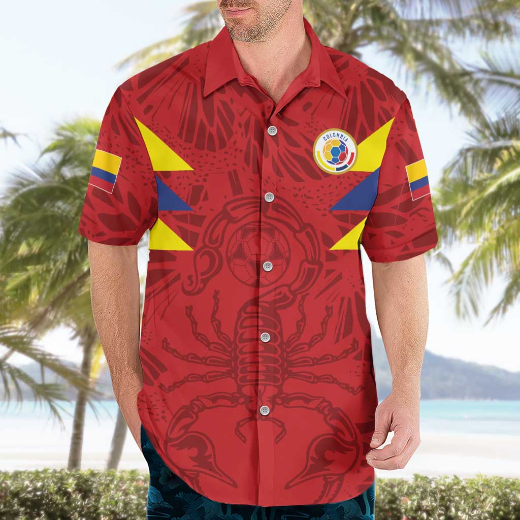 Colombia Rene Higuita Scorpion Kick Hawaiian Shirt Away Retro 1995 Goalkeeper Legend - Wonder Print Shop