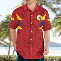 Colombia Rene Higuita Scorpion Kick Hawaiian Shirt Away Retro 1995 Goalkeeper Legend - Wonder Print Shop