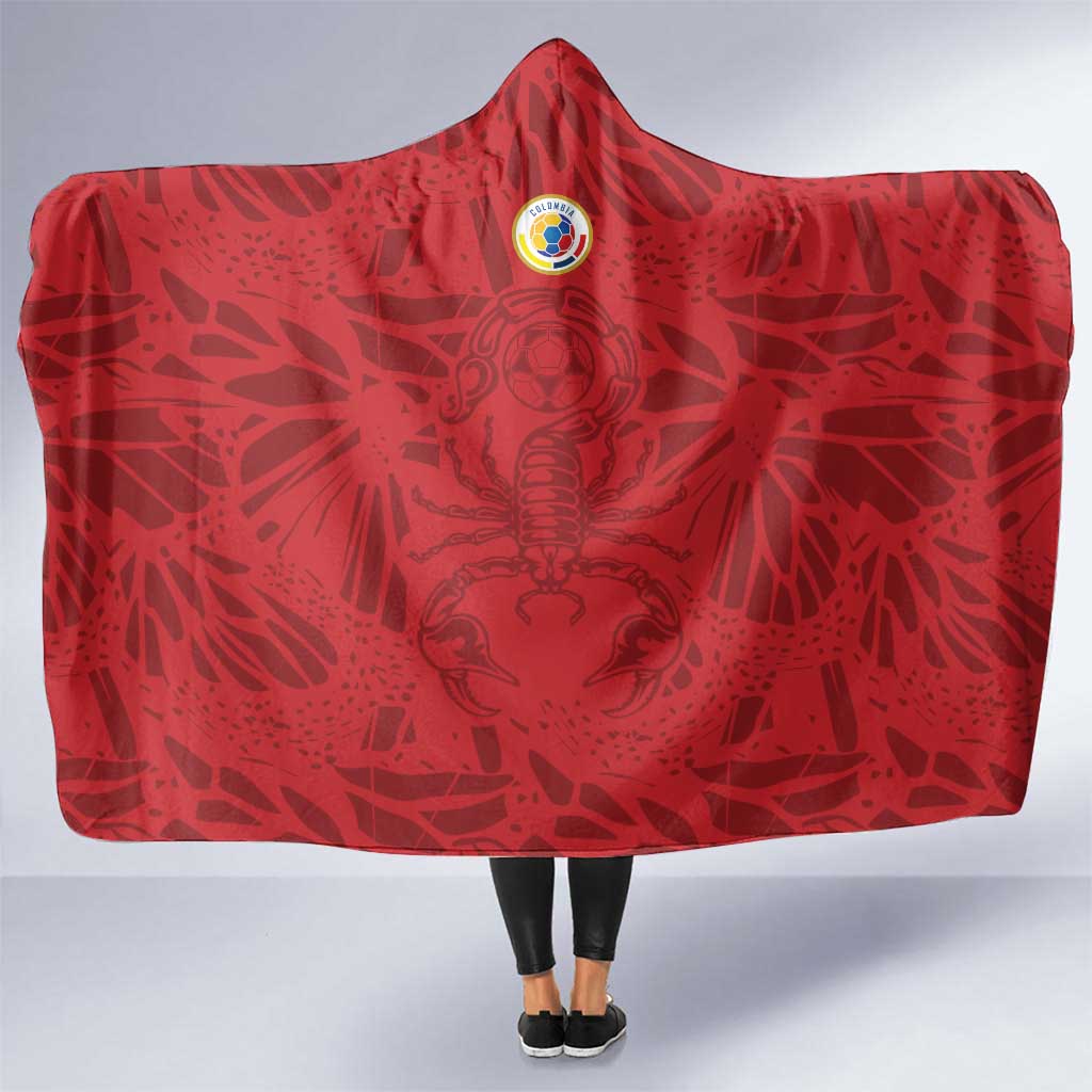 Colombia Rene Higuita Scorpion Kick Hooded Blanket Away Retro 1995 Goalkeeper Legend - Wonder Print Shop