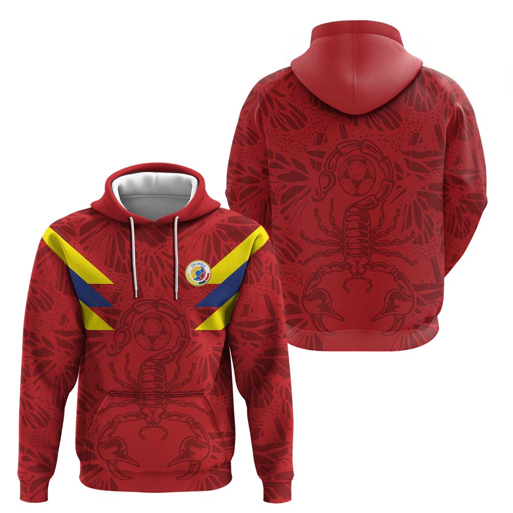 Colombia Rene Higuita Scorpion Kick Hoodie Away Retro 1995 Goalkeeper Legend - Wonder Print Shop
