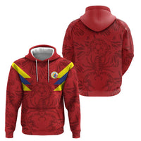 Colombia Rene Higuita Scorpion Kick Hoodie Away Retro 1995 Goalkeeper Legend - Wonder Print Shop
