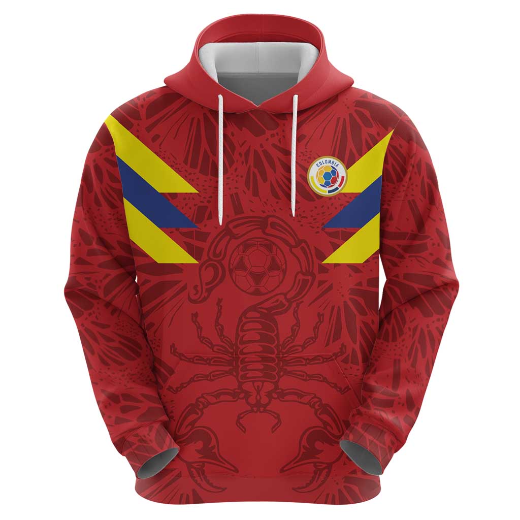 Colombia Rene Higuita Scorpion Kick Hoodie Away Retro 1995 Goalkeeper Legend - Wonder Print Shop