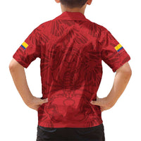 Colombia Rene Higuita Scorpion Kick Kid Hawaiian Shirt Away Retro 1995 Goalkeeper Legend - Wonder Print Shop