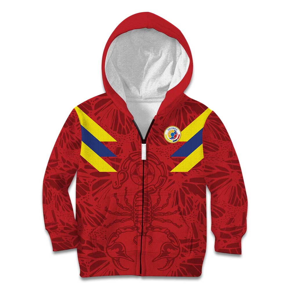 Colombia Rene Higuita Scorpion Kick Kid Hoodie Away Retro 1995 Goalkeeper Legend - Wonder Print Shop
