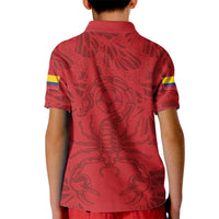 Colombia Rene Higuita Scorpion Kick Kid Polo Shirt Away Retro 1995 Goalkeeper Legend - Wonder Print Shop