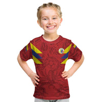 Colombia Rene Higuita Scorpion Kick Kid T Shirt Away Retro 1995 Goalkeeper Legend - Wonder Print Shop