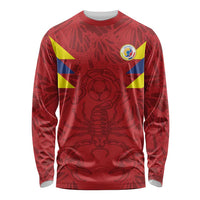 Colombia Rene Higuita Scorpion Kick Long Sleeve Shirt Away Retro 1995 Goalkeeper Legend - Wonder Print Shop
