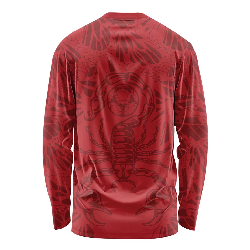 Colombia Rene Higuita Scorpion Kick Long Sleeve Shirt Away Retro 1995 Goalkeeper Legend - Wonder Print Shop