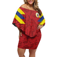 Colombia Rene Higuita Scorpion Kick Off Shoulder Short Dress Away Retro 1995 Goalkeeper Legend - Wonder Print Shop