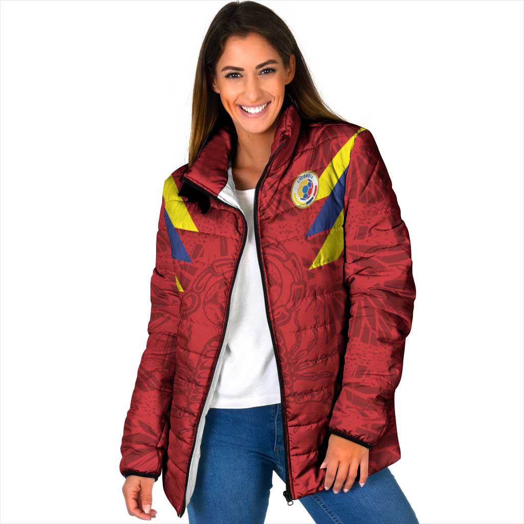 Colombia Rene Higuita Scorpion Kick Padded Jacket Away Retro 1995 Goalkeeper Legend - Wonder Print Shop