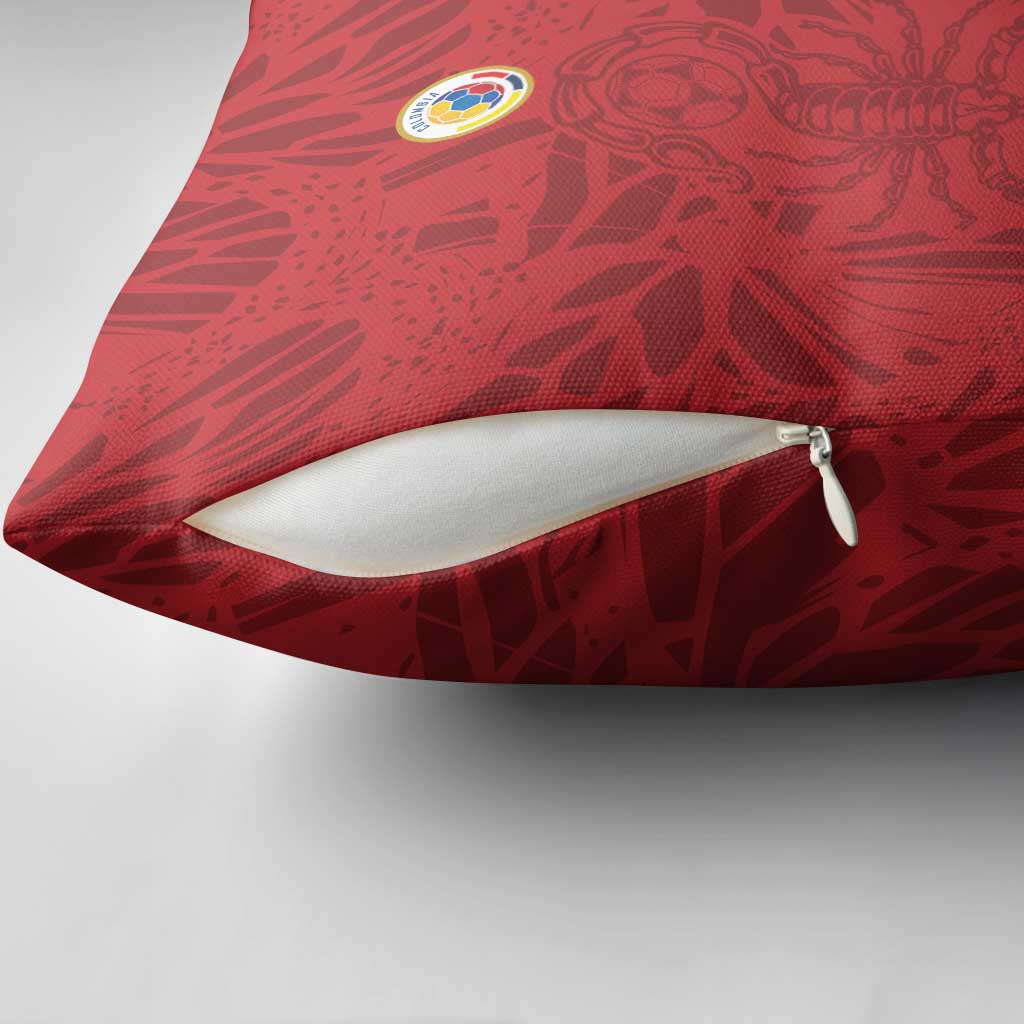Colombia Rene Higuita Scorpion Kick Pillow Cover Away Retro 1995 Goalkeeper Legend - Wonder Print Shop