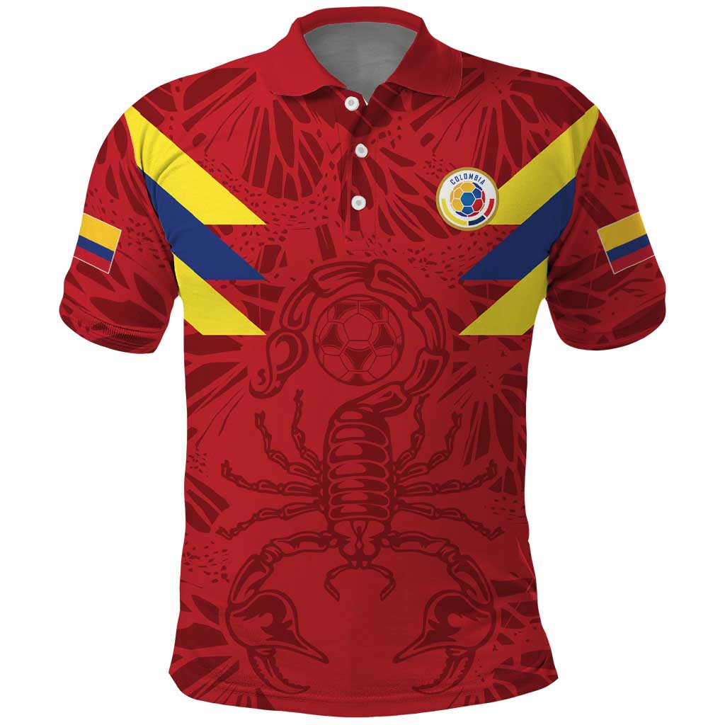 Colombia Rene Higuita Scorpion Kick Polo Shirt Away Retro 1995 Goalkeeper Legend - Wonder Print Shop