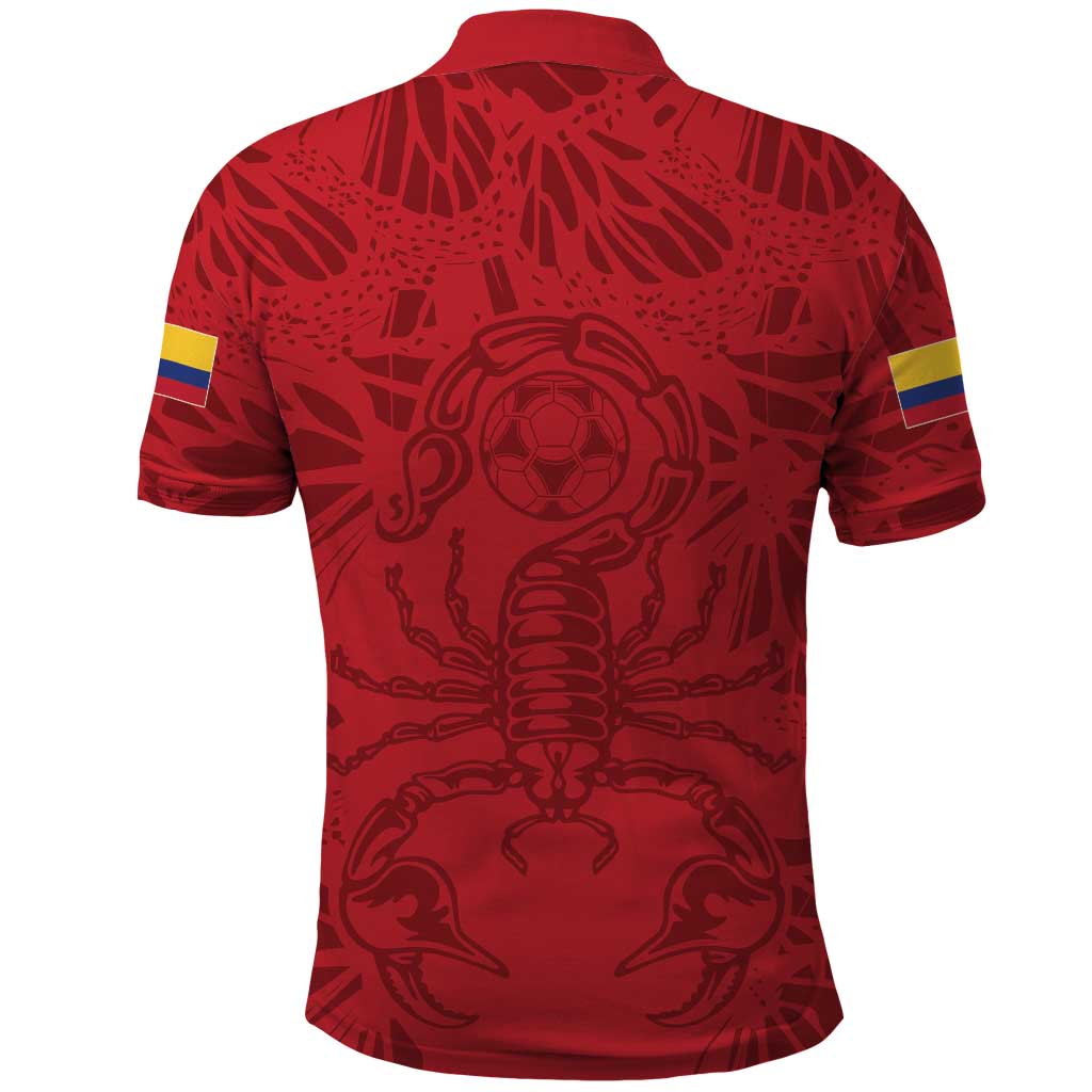 Colombia Rene Higuita Scorpion Kick Polo Shirt Away Retro 1995 Goalkeeper Legend - Wonder Print Shop