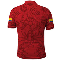 Colombia Rene Higuita Scorpion Kick Polo Shirt Away Retro 1995 Goalkeeper Legend - Wonder Print Shop