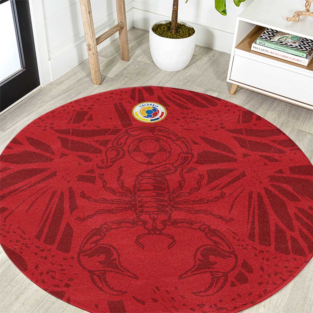 Colombia Rene Higuita Scorpion Kick Round Carpet Away Retro 1995 Goalkeeper Legend - Wonder Print Shop