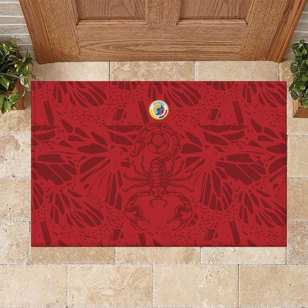 Colombia Rene Higuita Scorpion Kick Rubber Doormat Away Retro 1995 Goalkeeper Legend - Wonder Print Shop
