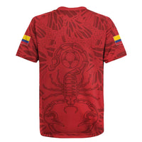 Colombia Rene Higuita Scorpion Kick Rugby Jersey Away Retro 1995 Goalkeeper Legend - Wonder Print Shop
