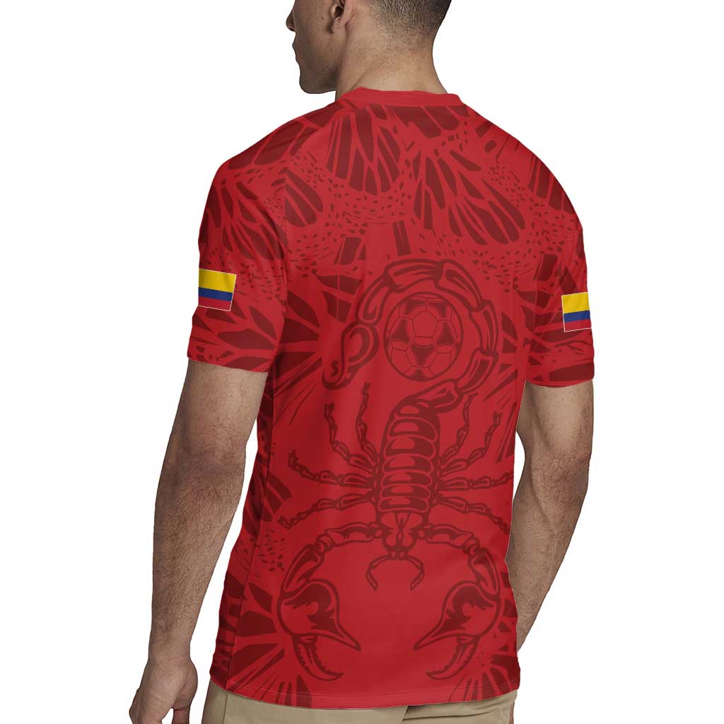 Colombia Rene Higuita Scorpion Kick Rugby Jersey Away Retro 1995 Goalkeeper Legend - Wonder Print Shop