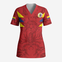 Colombia Rene Higuita Scorpion Kick Scrub Top Away Retro 1995 Goalkeeper Legend - Wonder Print Shop