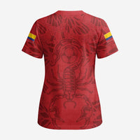Colombia Rene Higuita Scorpion Kick Scrub Top Away Retro 1995 Goalkeeper Legend - Wonder Print Shop