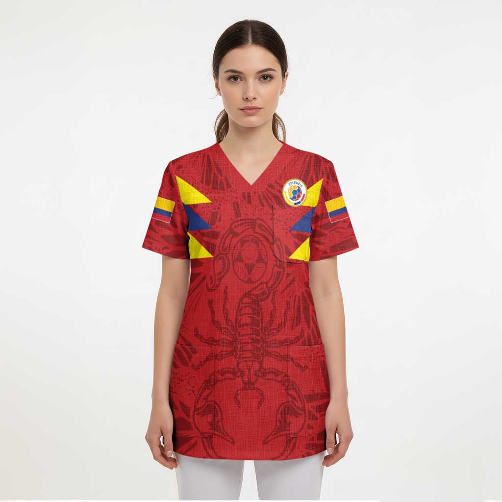 Colombia Rene Higuita Scorpion Kick Scrub Top Away Retro 1995 Goalkeeper Legend - Wonder Print Shop