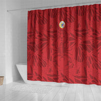 Colombia Rene Higuita Scorpion Kick Shower Curtain Away Retro 1995 Goalkeeper Legend - Wonder Print Shop