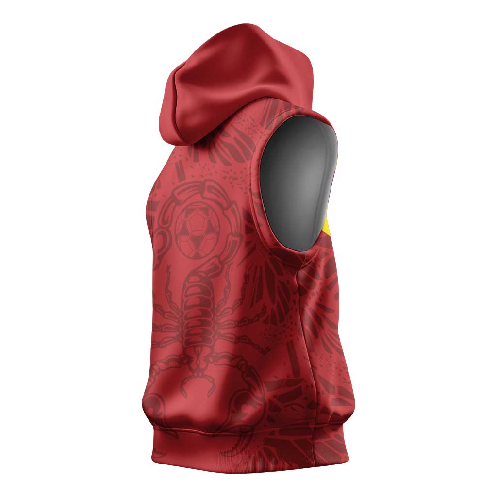 Colombia Rene Higuita Scorpion Kick Sleeveless Hoodie Away Retro 1995 Goalkeeper Legend - Wonder Print Shop