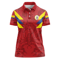 Colombia Rene Higuita Scorpion Kick Women Polo Shirt Away Retro 1995 Goalkeeper Legend - Wonder Print Shop